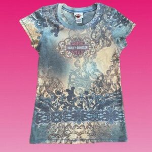 2000s vintage harley davidson shirt